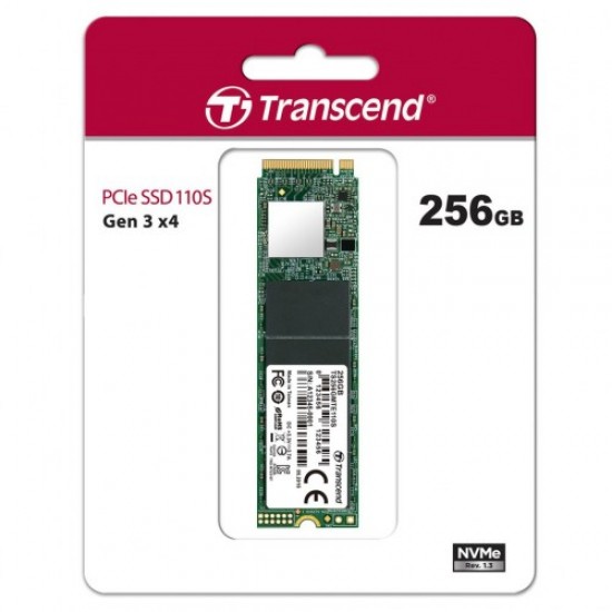 Transcend 110S 256GB M.2 (M-Key) PCIe SSD Drive Transcend 110S 256GB M.2 (M-Key) PCIe SSD Drive