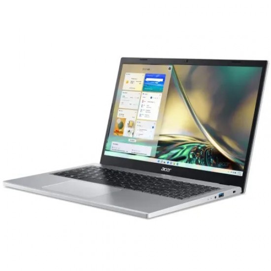 Acer Aspire 3  A315-24P, AMD Ryzen 3 7320U processor,8GB DDR5 Ram,512GB NVMe SSD,AMD Radeon Graphics, 15.6" FHD Display, Pure Silver