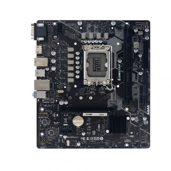 BIOSTAR H610MH 12th and 13th Gen Micro ATX Motherboard