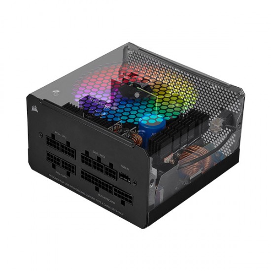 Corsair CX650F RGB White 650 Watt 80 Plus Bronze Fully Modular Power Supply