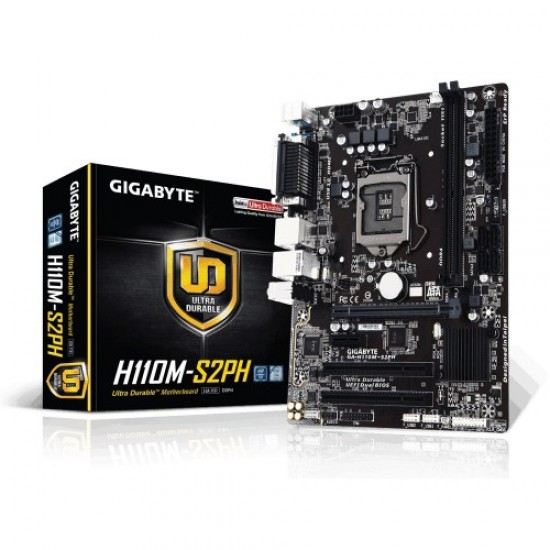 Gigabyte GA-H110M S2PH-DDR4 Motherboard Gigabyte GA-H110M S2PH-DDR4 Motherboard