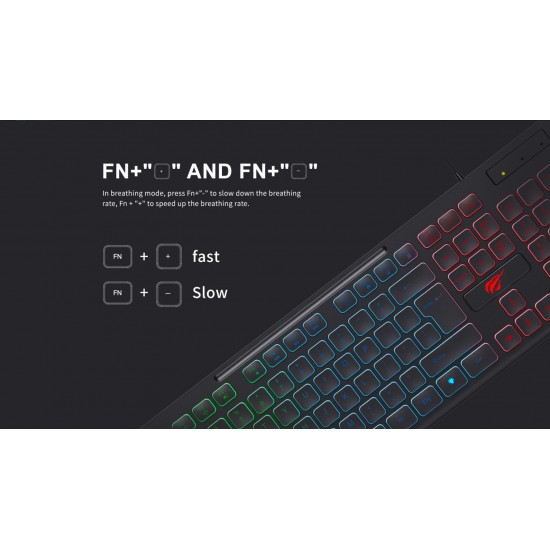 Havit KB275L USB Black Multimedia Gaming Keyboard