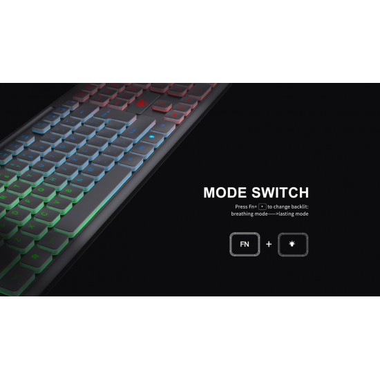 Havit KB275L USB Black Multimedia Gaming Keyboard