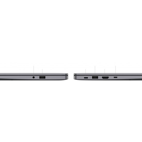 HUAWEI MateBook B3-520 i5, 15.6” FHD IPS Display, Intel Core™ i5-1135G7 (11th Gen), Intel® Iris® Xe Graphics, 8 GB LPDDR4X RAM, 512 GB NVMe PCle SSD, 42 Wh Battery, Space Grey color Metal Body