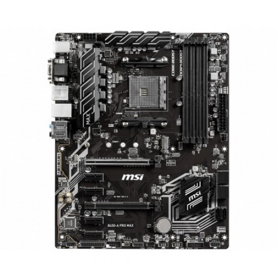 MSI B450-A PRO MAX AMD AM4 Motherboard MSI B450-A PRO MAX AMD AM4 Motherboard