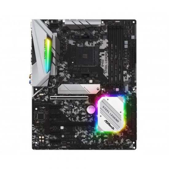 Asrock B450 Steel Legend AMD Motherboard Asrock B450 Steel Legend AMD Motherboard