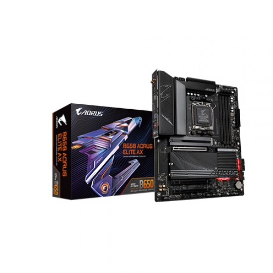 GIGABYTE B650 AORUS ELITE AX DDR5 AMD AM5 ATX Motherboard GIGABYTE B650 AORUS ELITE AX DDR5 AMD AM5 ATX Motherboard