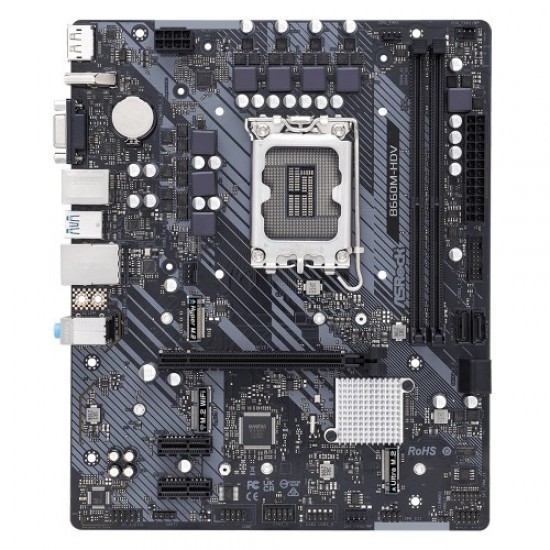 ASRock B660M-HDV 13th Gen & 12th Gen Micro ATX Motherboard ASRock B660M-HDV 13th Gen & 12th Gen Micro ATX Motherboard