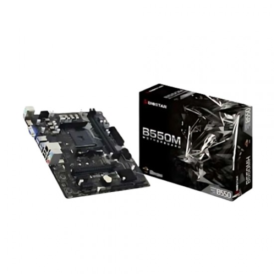 BIOSTAR B550MH DDR4 AMD AM4 Micro ATX Motherboard BIOSTAR B550MH DDR4 AMD AM4 Micro ATX Motherboard