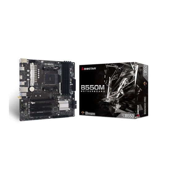 BIOSTAR B550MXC PRO DDR4 AMD AM4 Micro ATX Motherboard BIOSTAR B550MXC PRO DDR4 AMD AM4 Micro ATX Motherboard