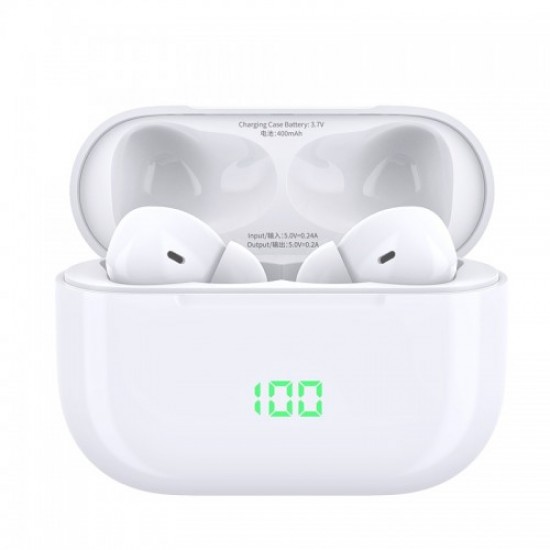 Dareu D1 White Waterproof TWS Earbuds Dareu D1 White Waterproof TWS Earbuds
