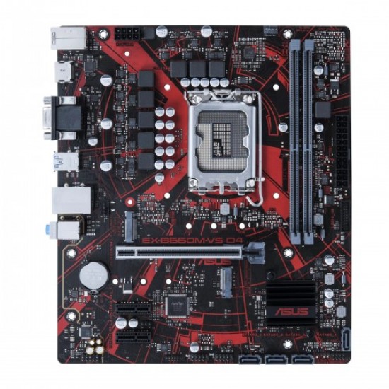 ASUS EX-B660M-V5 PRO D4 12th Gen M-ATX Motherboard ASUS EX-B660M-V5 PRO D4 12th Gen M-ATX Motherboard