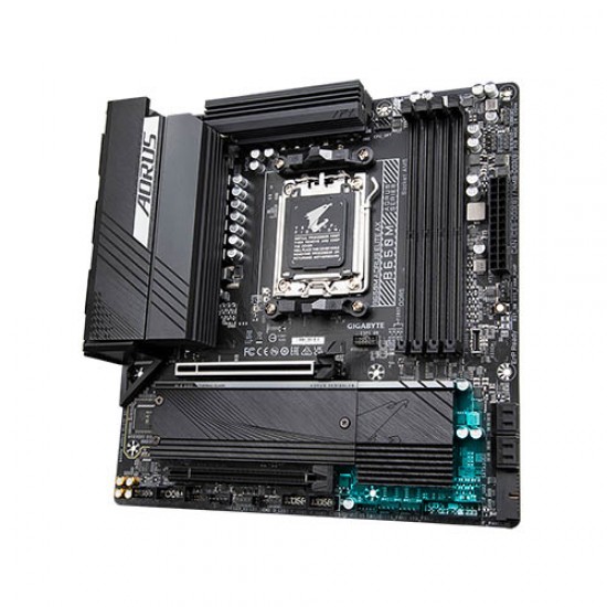 GIGABYTE B650M AORUS ELITE AX DDR5 AMD AM5 Micro-ATX Motherboard GIGABYTE B650M AORUS ELITE AX DDR5 AMD AM5 Micro-ATX Motherboard