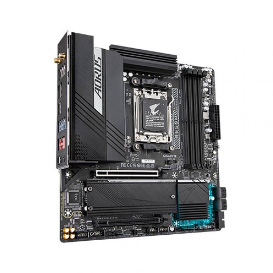 GIGABYTE B650M AORUS ELITE AX DDR5 AMD AM5 Micro-ATX Motherboard GIGABYTE B650M AORUS ELITE AX DDR5 AMD AM5 Micro-ATX Motherboard