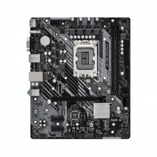 ASRock H610M-HDV/M.2 13th Gen & 12th Gen Micro ATX Motherboard ASRock H610M-HDV/M.2 13th Gen & 12th Gen Micro ATX Motherboard