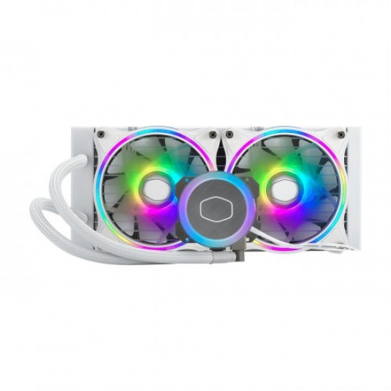 Cooler Master MasterLiquid ML240 Illusion White Edition CPU Liquid Cooler Cooler Master MasterLiquid ML240 Illusion White Edition CPU Liquid Cooler