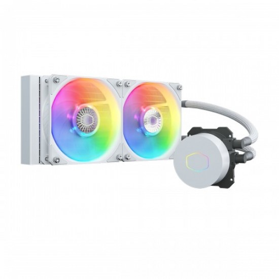 Cooler Master MasterLiquid ML240L V2 ARGB White Edition CPU Liquid Cooler Cooler Master MasterLiquid ML240L V2 ARGB White Edition CPU Liquid Cooler
