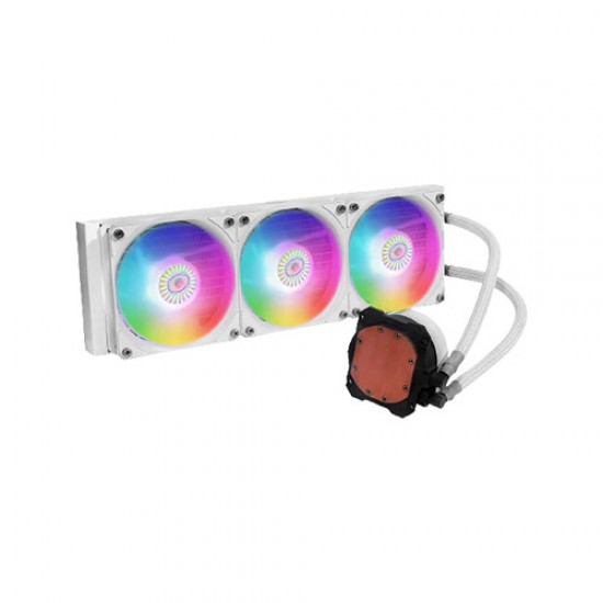Cooler Master Masterliquid Ml360L ARGB White Edition V2 Liquid Cooler