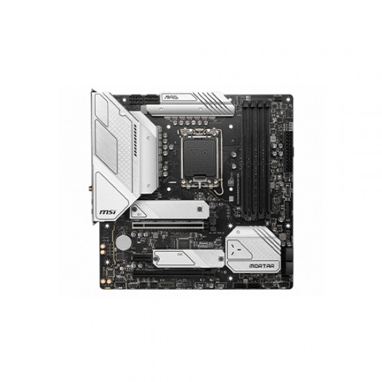 MSI MAG B660M MORTAR MAX WIFI DDR4 12th Gen Micro-ATX Motherboard MSI MAG B660M MORTAR MAX WIFI DDR4 12th Gen Micro-ATX Motherboard