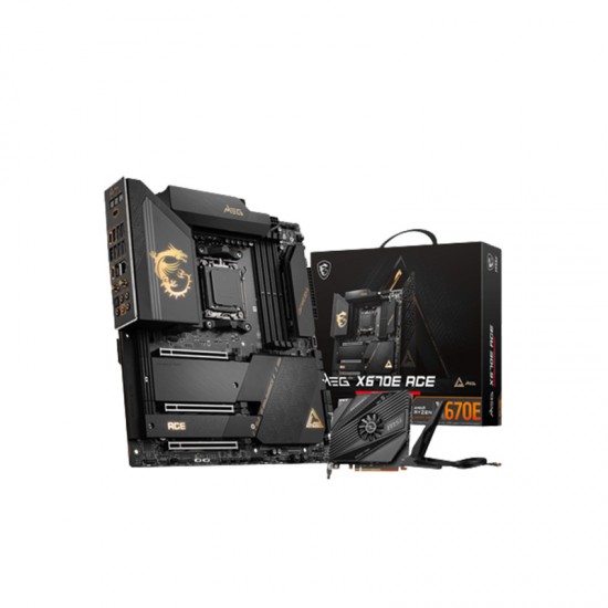 MSI MEG X670E ACE DDR5 AMD AM5 E-ATX Motherboard MSI MEG X670E ACE DDR5 AMD AM5 E-ATX Motherboard