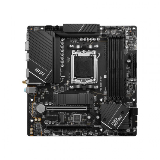 MSI PRO B650M-A WIFI DDR5 AMD AM5 mATX Motherboard MSI PRO B650M-A WIFI DDR5 AMD AM5 mATX Motherboard