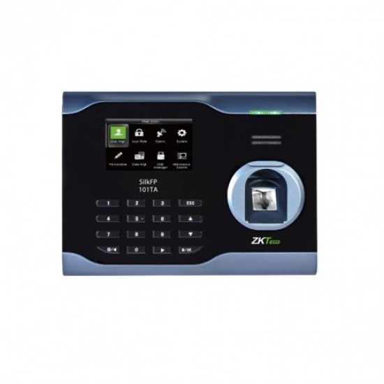 ZKTeco SilkFP-101TA Fingerprint Time Attendance Terminal with Adapter ZKTeco SilkFP-101TA Fingerprint Time Attendance Terminal with Adapter