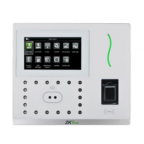 ZKTeco G3 Multi-Biometric Fingerprint Time Attendance & Access Control ZKTeco G3 Multi-Biometric Fingerprint Time Attendance & Access Control