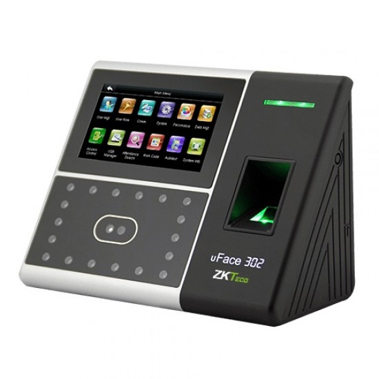 ZKTeco uFace302 Multi-Biometric T&A Access Control Terminal ZKTeco uFace302 Multi-Biometric T&A Access Control Terminal