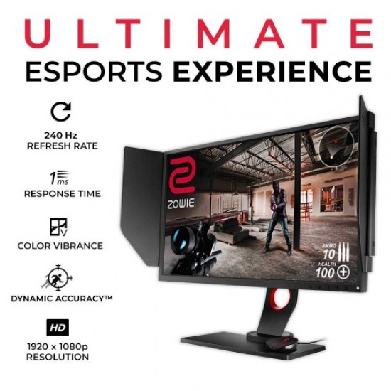 BenQ ZOWIE XL2546 24.5 inch FHD 240Hz DyAc Technology 1ms Gaming Monitor BenQ ZOWIE XL2546 24.5 inch FHD 240Hz DyAc Technology 1ms Gaming Monitor