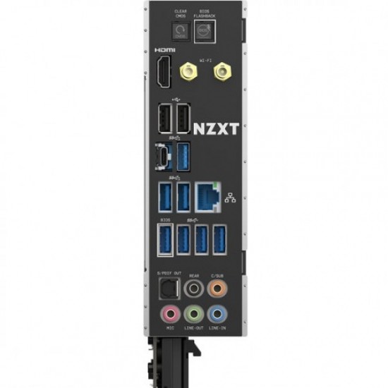 NZXT N7 B550 Matte White AMD AM4 ATX Wi-Fi Gaming Motherboard NZXT N7 B550 Matte White AMD AM4 ATX Wi-Fi Gaming Motherboard