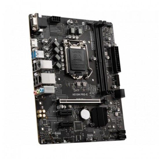 MSI H510M PRO Intel 10th Gen and 11th Gen Mirco-ATX Motherboard MSI H510M PRO Intel 10th Gen and 11th Gen Mirco-ATX Motherboard