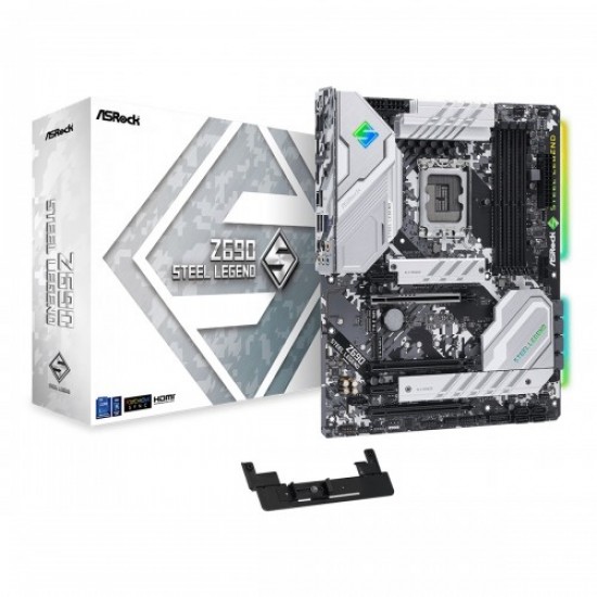 ASRock Z690 Steel Legend 12th Gen ATX Motherboard ASRock Z690 Steel Legend 12th Gen ATX Motherboard