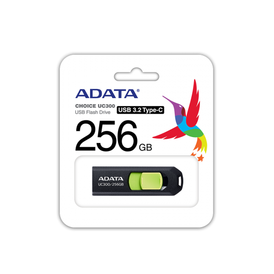 ADATA UC300 256GB USB 3.2 Type-C Pen Drive ADATA UC300 256GB USB 3.2 Type-C Pen Drive