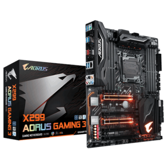 Gigabyte X299 AORUS Gaming 3 Motherboard Gigabyte X299 AORUS Gaming 3 Motherboard